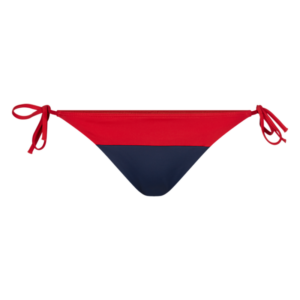 Tommy Hilfiger bikinibroekje side tie - rood ~ Spinze.nl