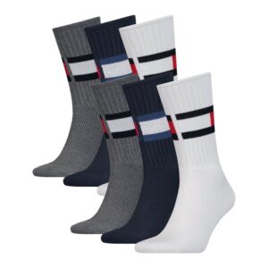 Tommy Hilfiger sokken 6-pack FLAG ECOM multi ~ Spinze.nl