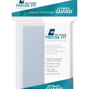 Ultimate Guard Precise-Fit Sleeves Side-Loading Standard Size Transparent (100) Set van 11 stuks aanbieding ~ Spinze.nl