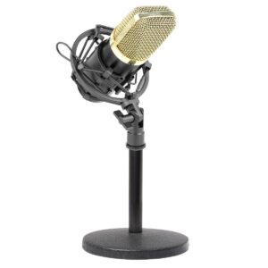 Vonyx CM400B studio condensator microfoon met tafelstandaard ~ Spinze.nl