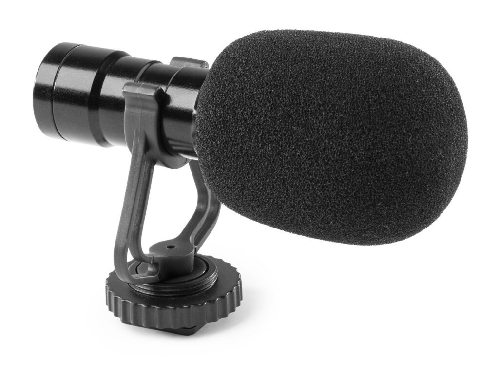 Vonyx CMC200 condensator microfoon voor camera en smartphone ~ Spinze.nl