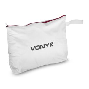 Vonyx DB3 elastisch lycra doek voor DB3 DJ booth - wit ~ Spinze.nl