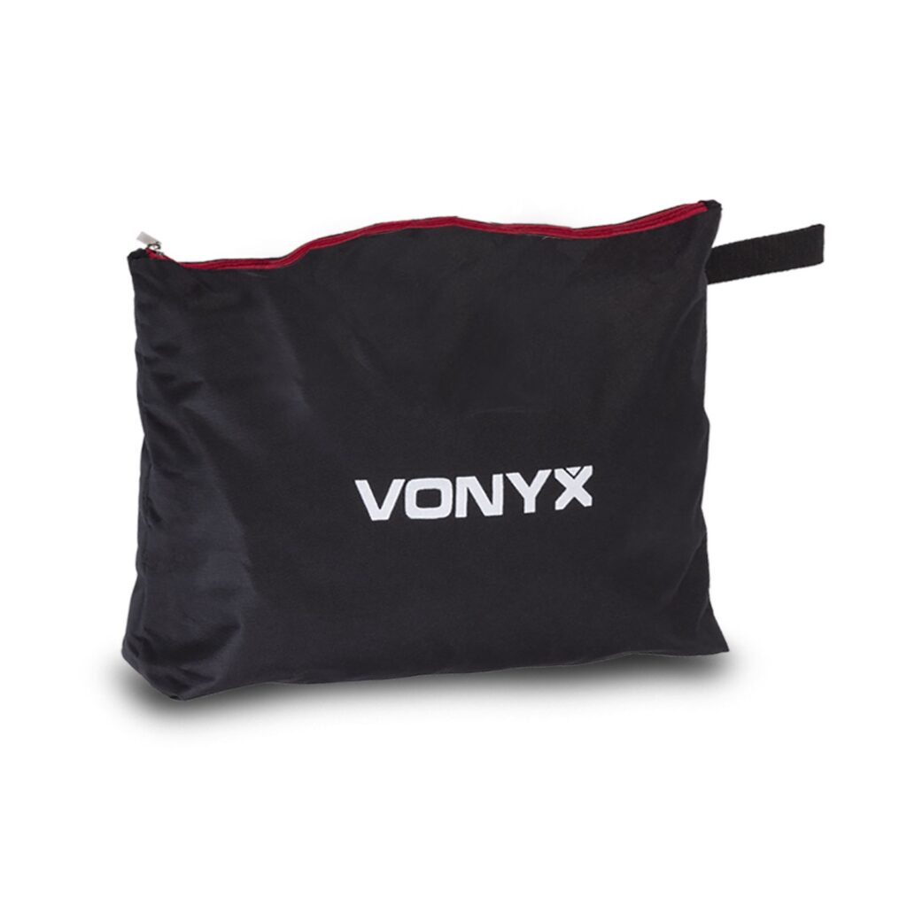 Vonyx DB4 elastisch lycra doek voor DB4 DJ booth - zwart ~ Spinze.nl