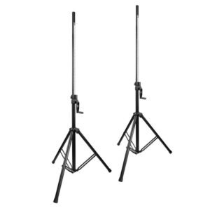 Vonyx LS93 Wind-up Speakerstandaards 205cm - 70kg (Set van 2) ~ Spinze.nl