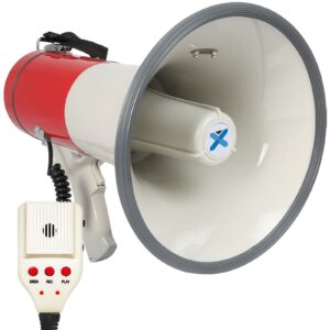 Vonyx MEG050 Megafoon met Record en Sirene functie 50W ~ Spinze.nl