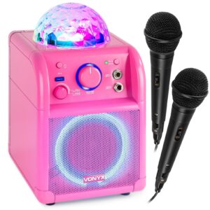 Vonyx SBS55P karaokeset met 2 microfoons