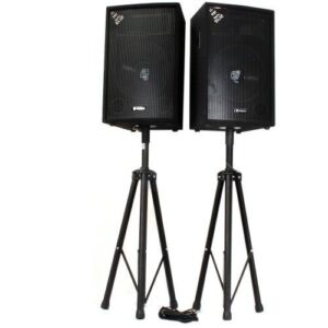 Vonyx SL12 disco speakers - 1200W 2-weg speakerset met 12&apos;&apos; woofers ~ Spinze.nl