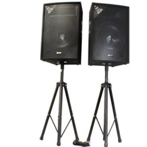 Vonyx SL15 disco speakers - 1600W 2-weg speakerset met 15&apos;&apos; woofers ~ Spinze.nl