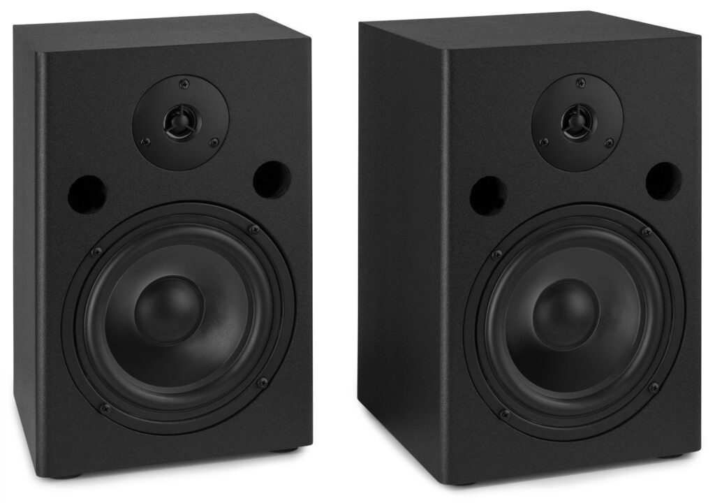 Vonyx SM65 actieve studio monitor speakerset 6.5" - 180W ~ Spinze.nl