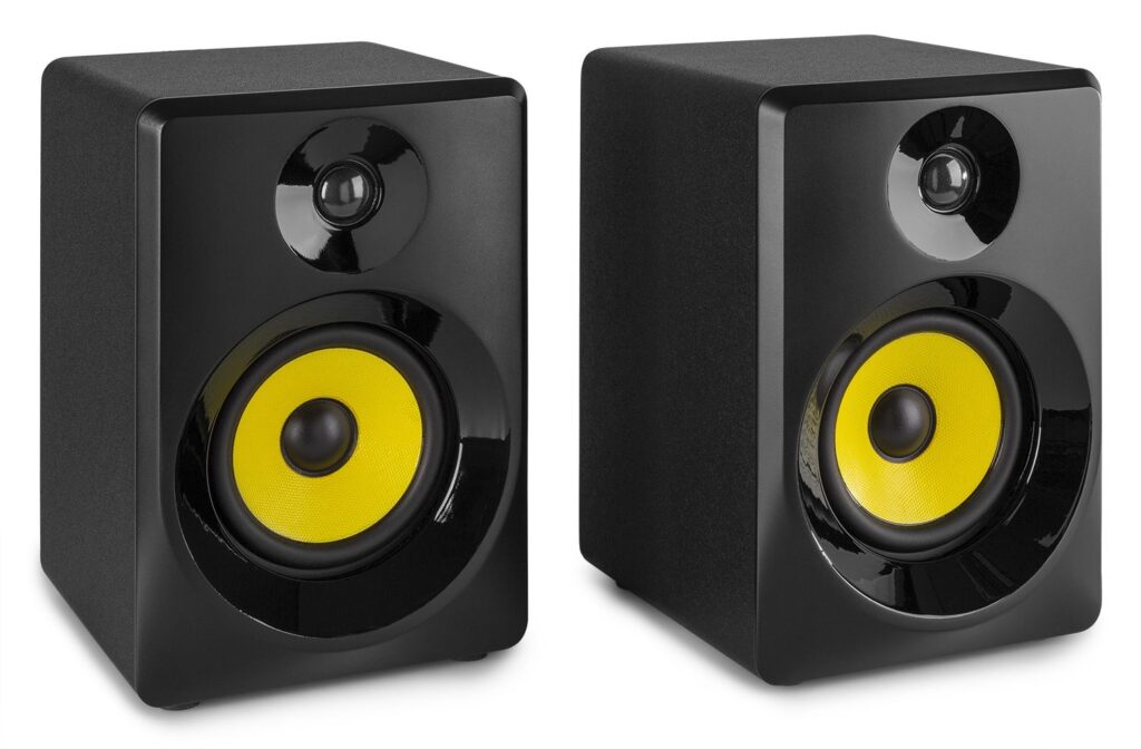 Vonyx SMN30B actieve studio monitor speakers 60W - Zwart ~ Spinze.nl
