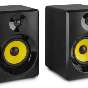Vonyx SMN30B actieve studio monitor speakers 60W - Zwart ~ Spinze.nl