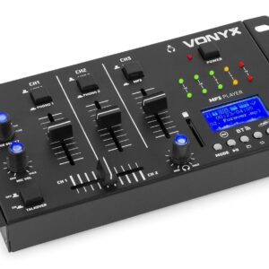 Vonyx STM3030 4 kanaals mixer met USB/SD MP3