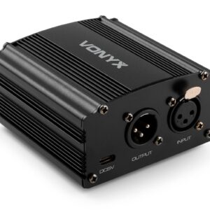 Vonyx VDX10 universele fantoomvoedingadapter 48 volt - USB-C - ~ Spinze.nl