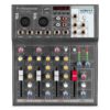 Vonyx VMM-F401 4 kanaals muziek mixer met effect en USB speler ~ Spinze.nl