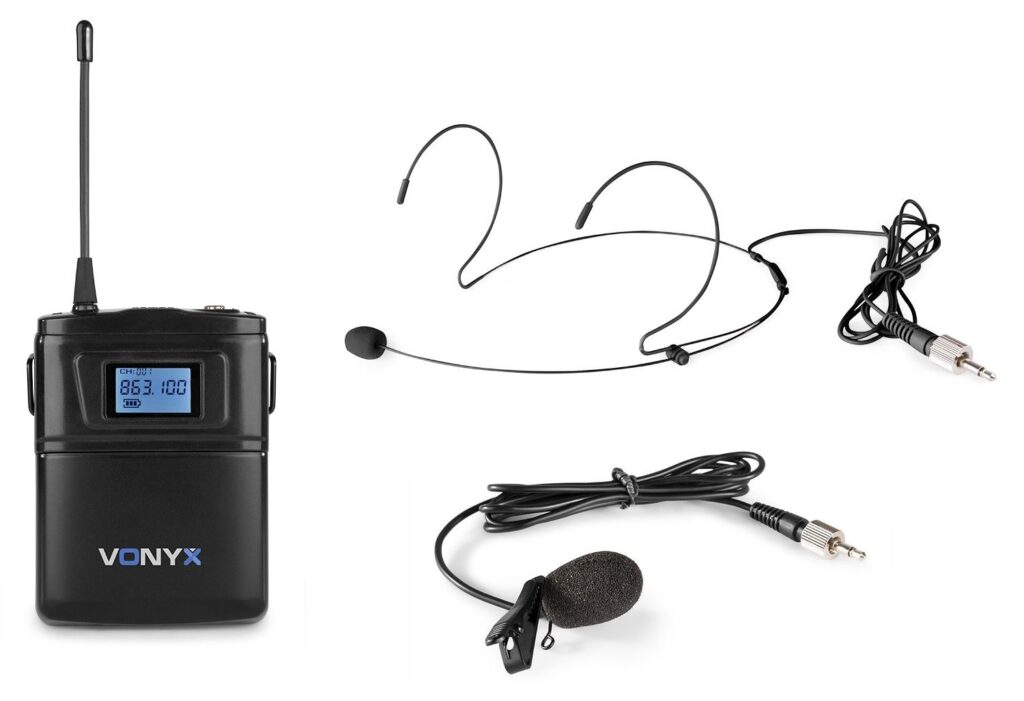 Vonyx WM60B losse bodypack voor WM6 draadloze microfoonsets ~ Spinze.nl