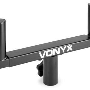 Vonyx WMS-03 adapter voor plaatsing van 2 speakers op statief ~ Spinze.nl