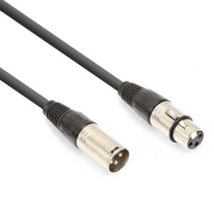 Vonyx XLR kabel (m/v) voor XLR audio verbindingen - 12 meter ~ Spinze.nl