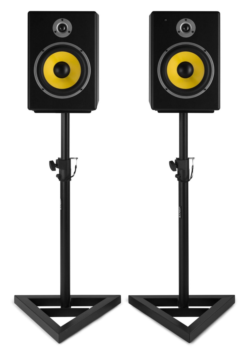 Vonyx set van 2 verstelbare monitor speakerstands ~ Spinze.nl