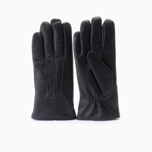 Warmbat Gloves Men Goat Leather Black ~ Spinze.nl