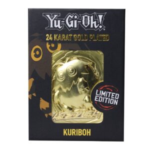 Yu-Gi-Oh! Replica Card Kuriboh (gold plated)* ~ Spinze.nl
