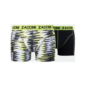 Zaccini 2-pack boxershorts curve lime ~ Spinze.nl