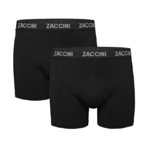 Zaccini 2-pack boxershorts zwart ~ Spinze.nl
