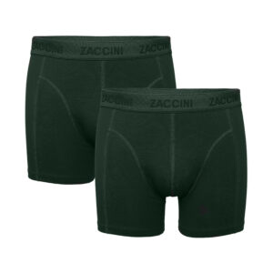 Zaccini Boxershorts 2-pack Green Tone In Tone-S ~ Spinze.nl