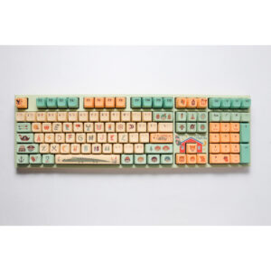 Ducky Dimanche One 2 Pro Peter Pan gaming toetsenbord Witte Led