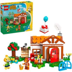 LEGO Animal Crossing - Isabelle op visite constructiespeelgoed 77049 ~ Spinze.nl
