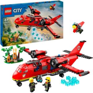 LEGO City - Brandweervliegtuig constructiespeelgoed 60413 ~ Spinze.nl