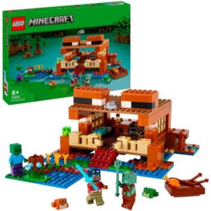LEGO Minecraft - Het kikkerhuis constructiespeelgoed 21256 ~ Spinze.nl