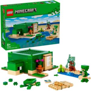LEGO Minecraft - Het schildpadstrandhuis constructiespeelgoed 21254 ~ Spinze.nl