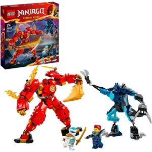 LEGO Ninjago - Kai's elementaire vuurmecha constructiespeelgoed 71808 ~ Spinze.nl