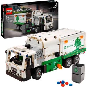 LEGO Technic - Mack LR Electric vuilniswagen constructiespeelgoed 42167 ~ Spinze.nl