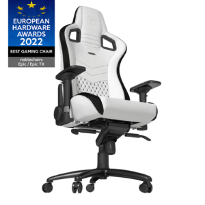 Noblechairs Epic wit ~ Spinze.nl