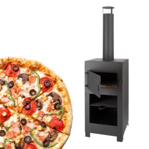 Pizza oven + Terraskachel zwart ~ Spinze.nl