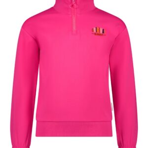 B.Nosy Meisjes sweater roze - Ot - Ruby Rose ~ Spinze.nl