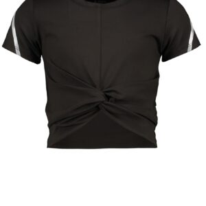 B.Nosy Meisjes t-shirt - Zwart ~ Spinze.nl