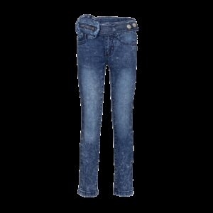 Dutch Dream denim Meisjes skinny jeans broek Ngombe - Blauw ~ Spinze.nl