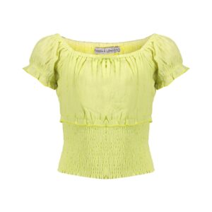 Frankie & Liberty Meisjes blouse - Hera - Lime ~ Spinze.nl