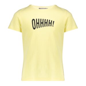 Geisha Meisjes t-shirt 'ohhhh!' - Geel ~ Spinze.nl
