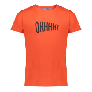 Geisha Meisjes t-shirt 'ohhhh!' - Koraal ~ Spinze.nl
