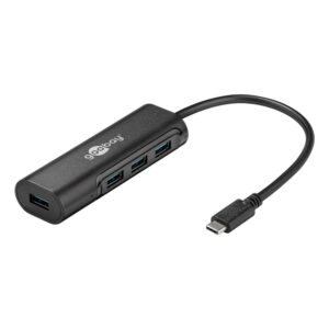 Goobay USB 3.2 GEN 1 (USB 3.0) USB-C naar USB-A adapter - 4 poorts - quick-charger - 5Gbit/s ~ Spinze.nl