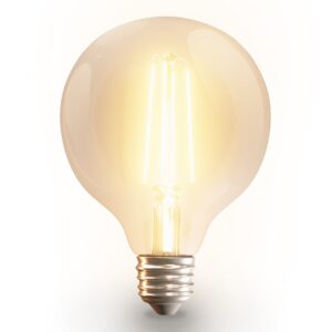 HOFTRONIC SMART Smart E27 LED filament lamp - G95 - Wifi & Bluetooth - 806lm - 7 Watt - Warm wit tot koud wit ~ Spinze.nl