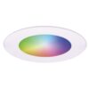 HOFTRONIC™ Aura Smart inbouwspots - WiFi + Bluetooth - 12W 1050lm Superbright - RGBWW Dimbaar - Wit - IP44 Waterdicht - Google home
