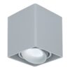 HOFTRONIC™ Dimbare LED Opbouwspot plafond Esto Grijs incl. GU10 spot 5W 6000K IP20 kantelbaar ~ Spinze.nl