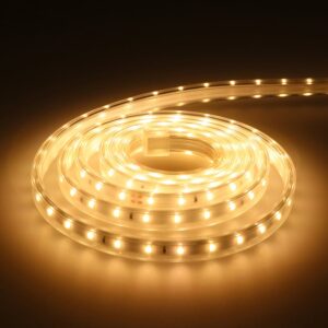 HOFTRONIC™ Dimbare LED Strip 2m - Lichtslang 3000K - 60 LEDs/m - IP65 voor buiten en binnen - SMD 2835 - Flex60 Series ~ Spinze.nl