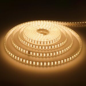HOFTRONIC™ Dimbare LED Strip 5m - Lichtslang 3000K - 180 LEDs/m - IP65 - Plug & Play - SMD 2835 - Flex180 Series ~ Spinze.nl