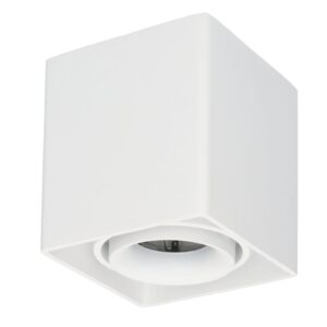 HOFTRONIC™ Dimbare LED opbouw plafondspot Esto GU10 Wit IP20 kantelbaar excl. lichtbron ~ Spinze.nl
