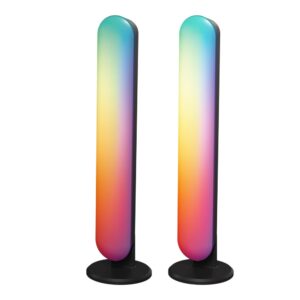 HOFTRONIC™ Double Radiance - LED Bar - RGB Flow Color lichtbalken Tafellamp - Google Assistant & Amazon Alexa - WiFi + Bluetooth - Music Sync - Color Ambiance - incl. Afstandsbediening - 2 jaar garantie ~ Spinze.nl